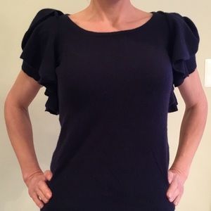 Navy cashmere sweater from Lord and Taylor