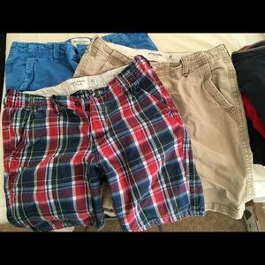 3 Pairs Men's Abercrombie and Fitch Shorts
