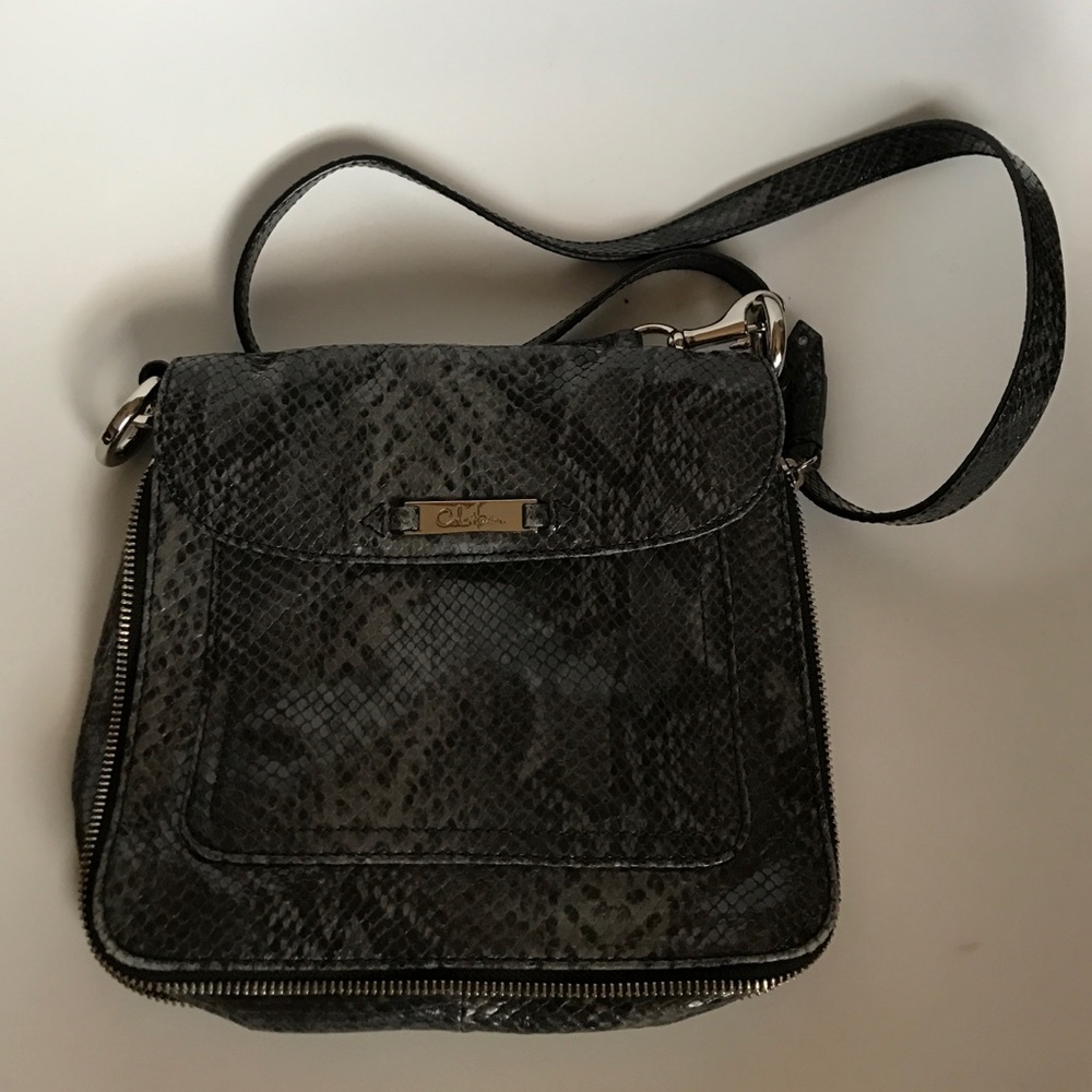 Cole Haan Snakeskin Leather Cross Body