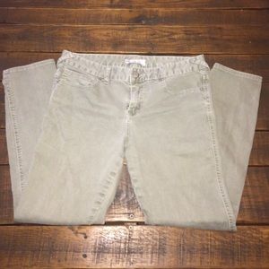 Light green Free People skinny jeans!