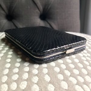 Banana Republic Snake Skin Snap Wallet