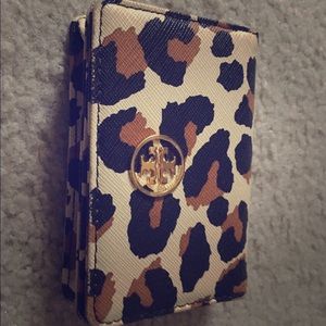 Tory Burch Card Wallet - Leopard