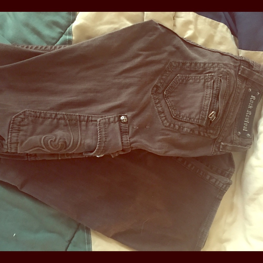 Rock Revival Cargo Jeans