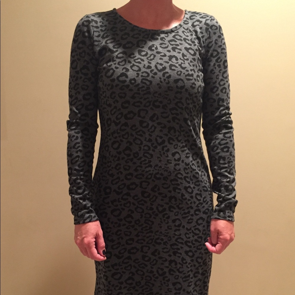Banana Republic animal print dress