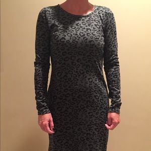 Banana Republic animal print dress