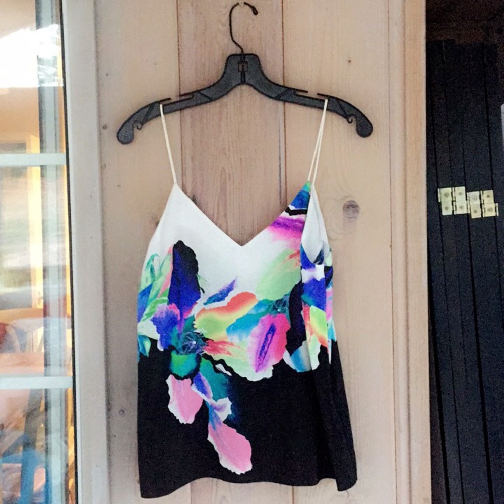 Amanda Uprichard Bali Flower Silk Blouse - Picture 4 of 5