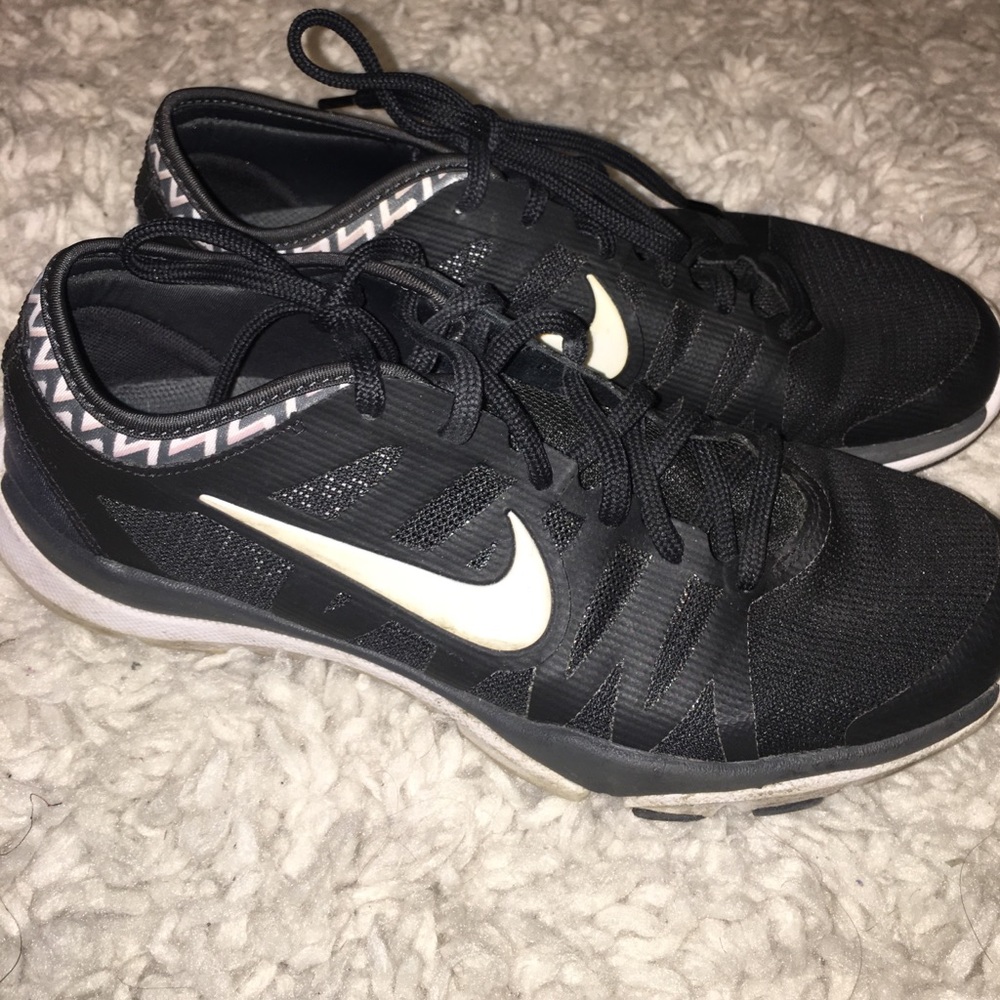 Cute black Nike sneakers