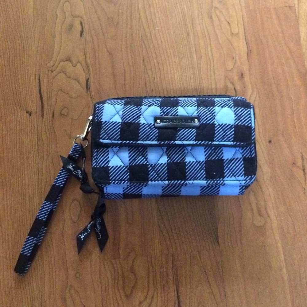 Vera Bradley Alpine Check pattern clutch wallet