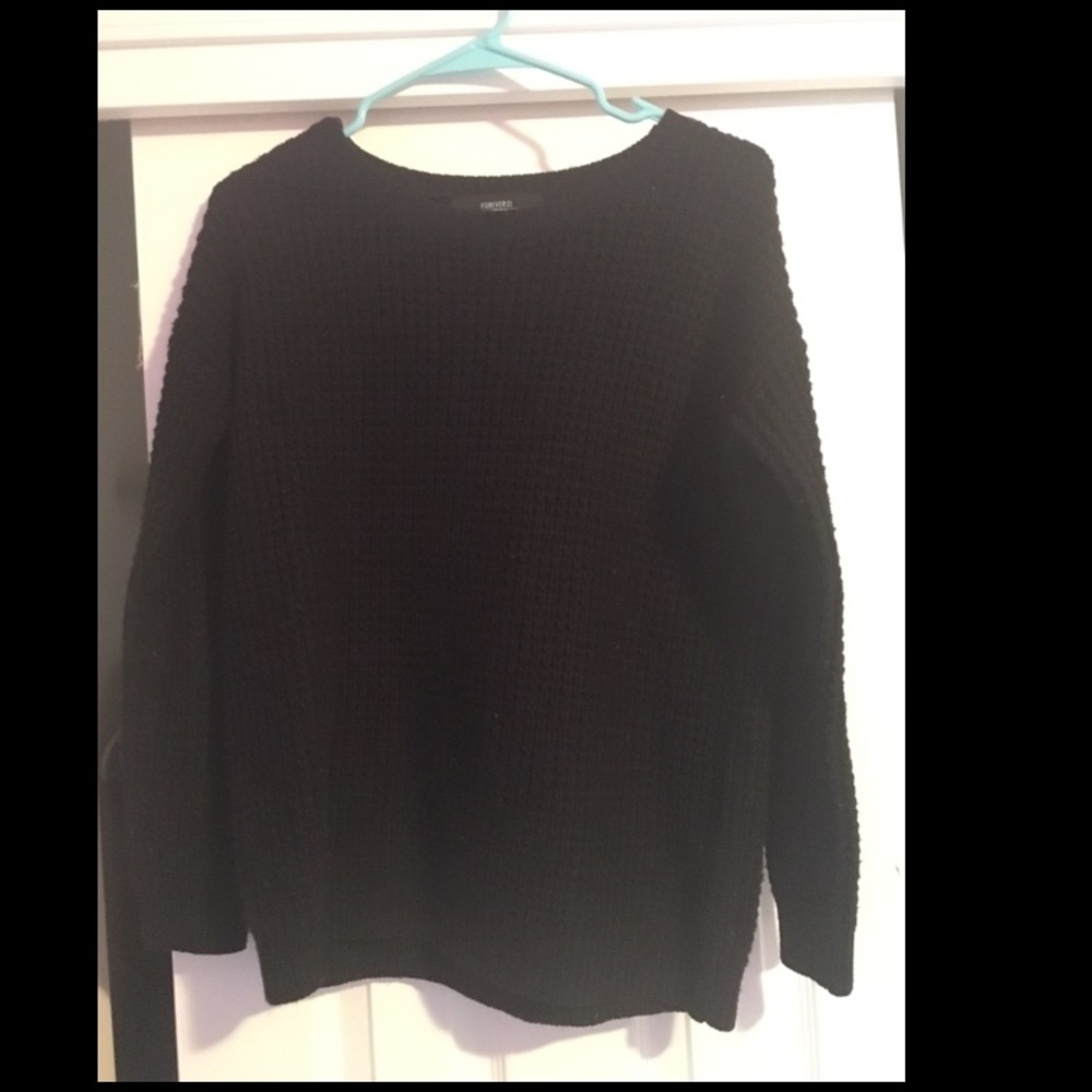 Black sweater