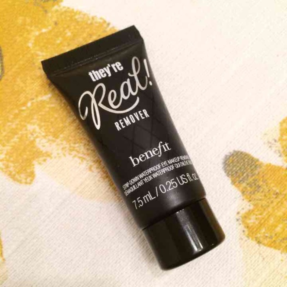 Benefit they're real waterproof eye makeup remover