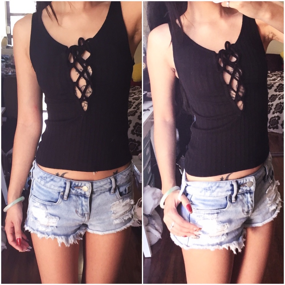 Lace Up Tank