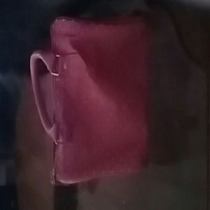 Pink with heart purse