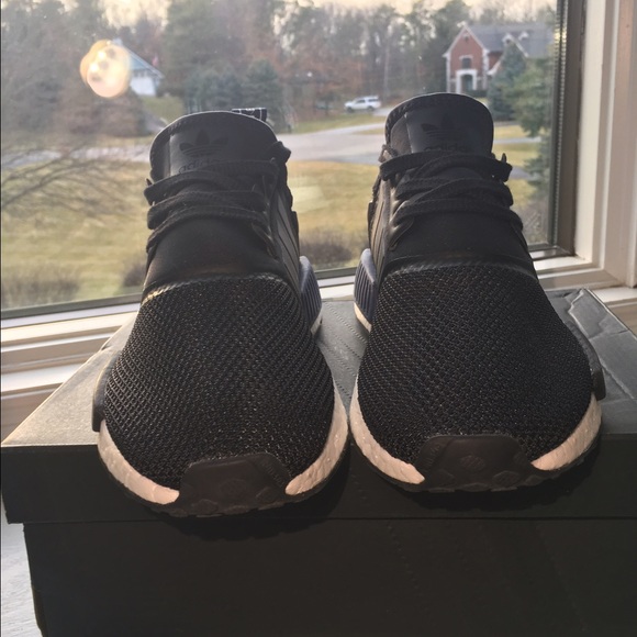 NMD_R1 Black/blue - Picture 3 of 4
