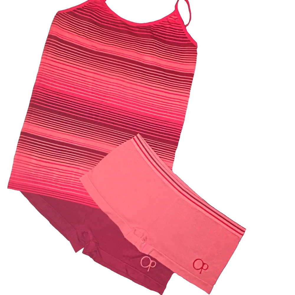 OP Cami and 2 pair Boyshort Nighties, Diff Sizes