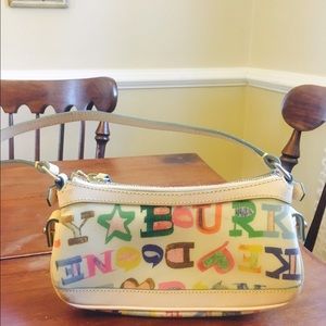 Colorful Dooney & Bourke Logo Purse