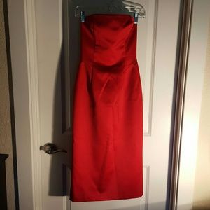 Beautiful red evening dress