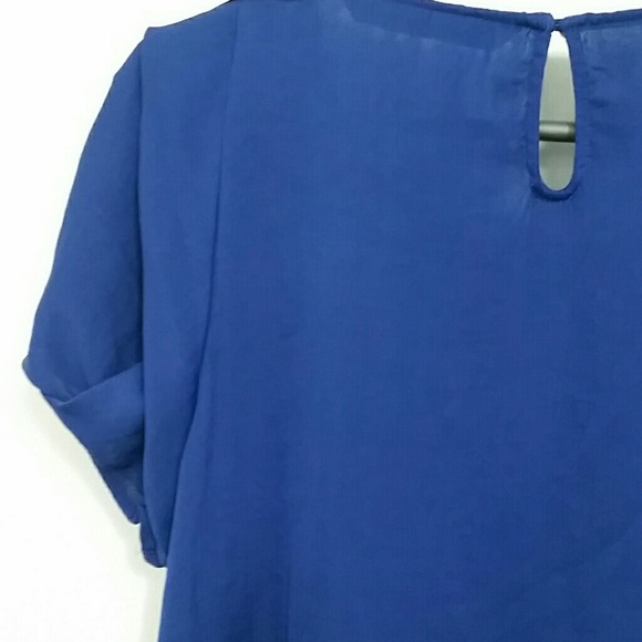 Zara Tops - EUC Zara basics royal blue top