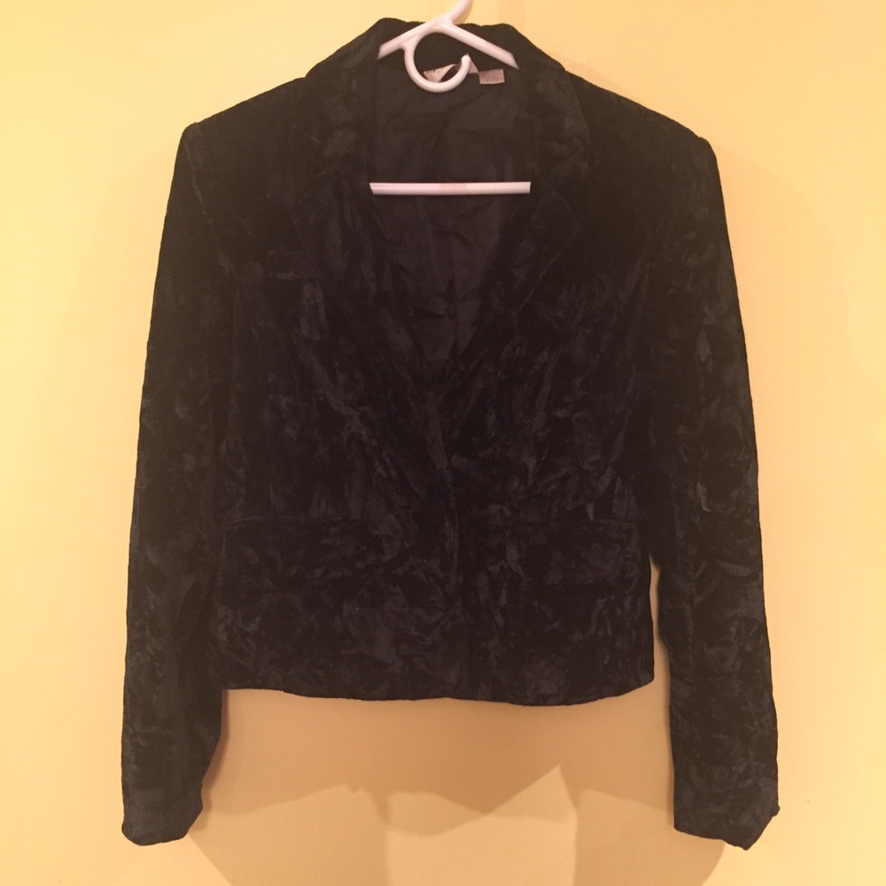 Crush Velvet Blazer