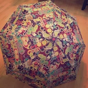 Coach Poppy Print Umbrella