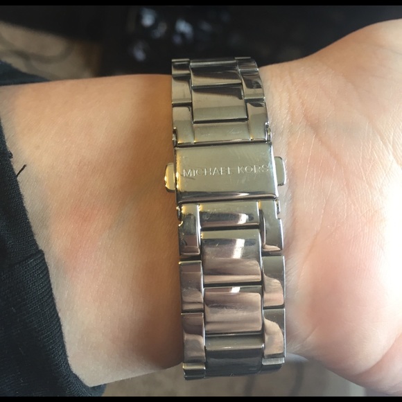 Michael Kors Parker silver-tone watch main image 4
