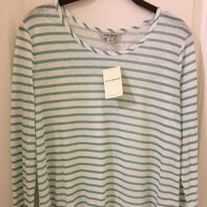 Lucky Brand 3/4 top NWT