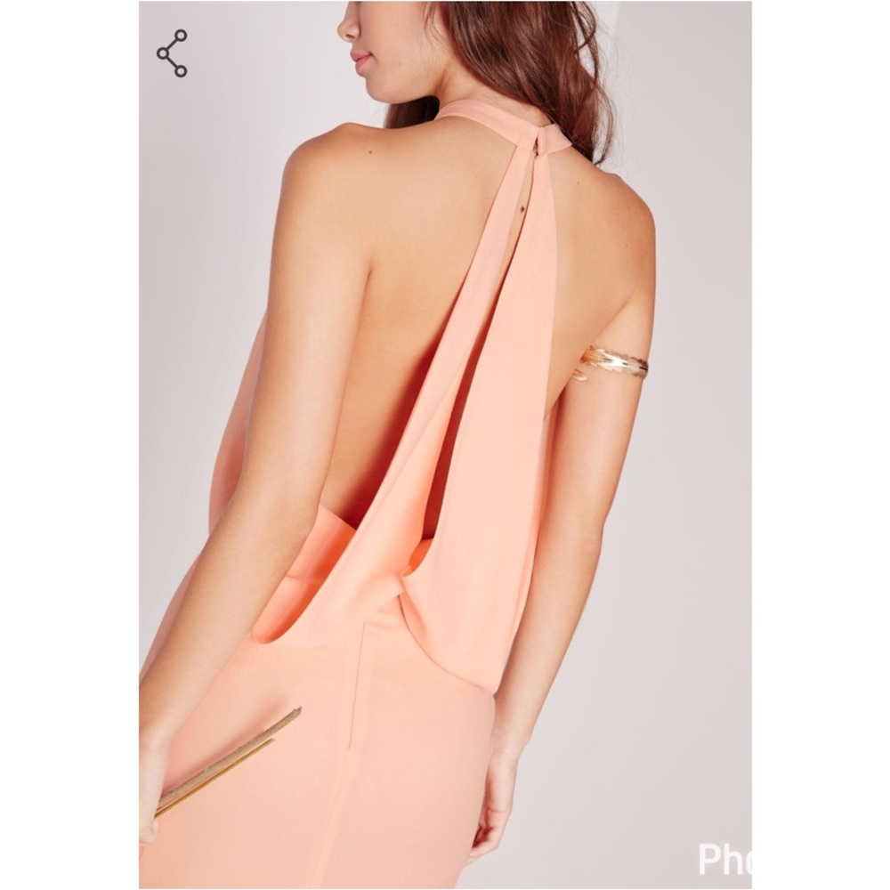 Cowl Back Maxi Dress