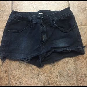 BDG Mid-Rise Denim Cutoff Shorts