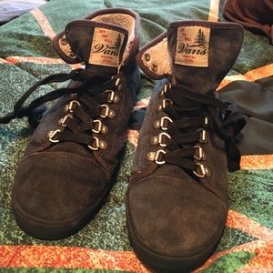 VANS Blue Suede Hightops