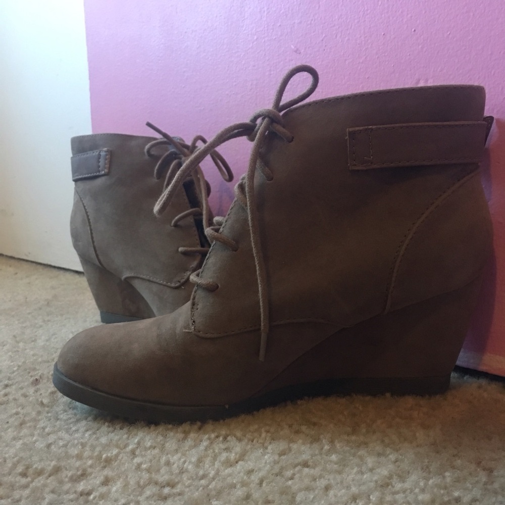 Madden Girl Dailey Wedge Ankle Boots