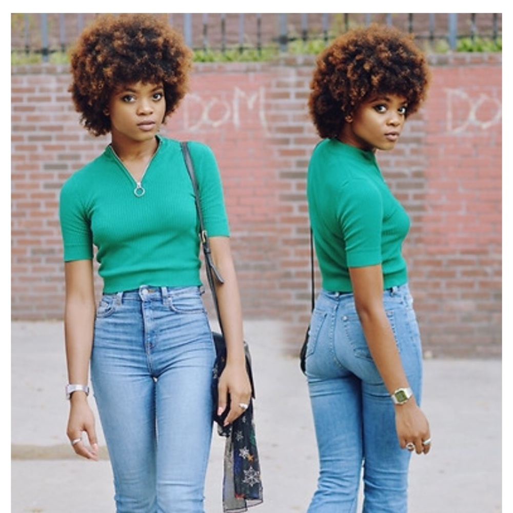 SOLD H&M textured top