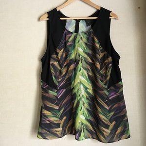 Colorful Summer Top ~ Peplum Top