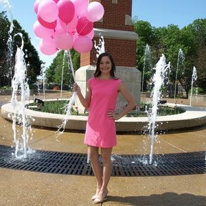 • Kate Spade NY Pink Shift Dress Size 4 •