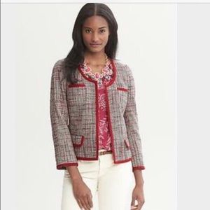 Banana Republic Tweed jacket 22inch length 💕❤️💕