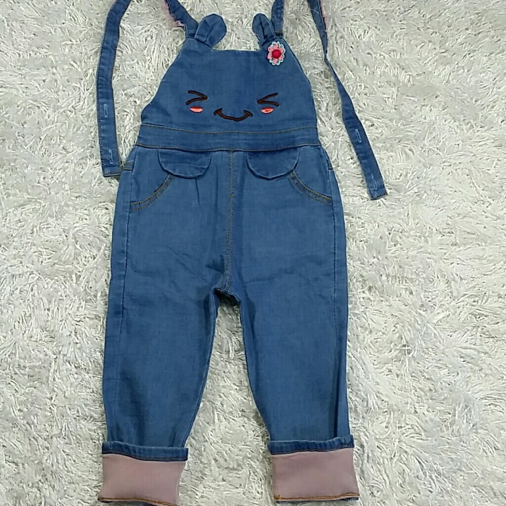 SALE***Blue Denim Jumpsuit. Kids :) - Picture 1 of 7