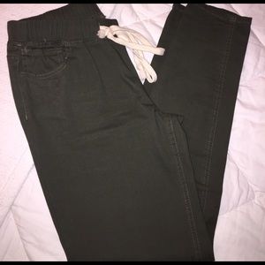 Olive Skinny Jeans