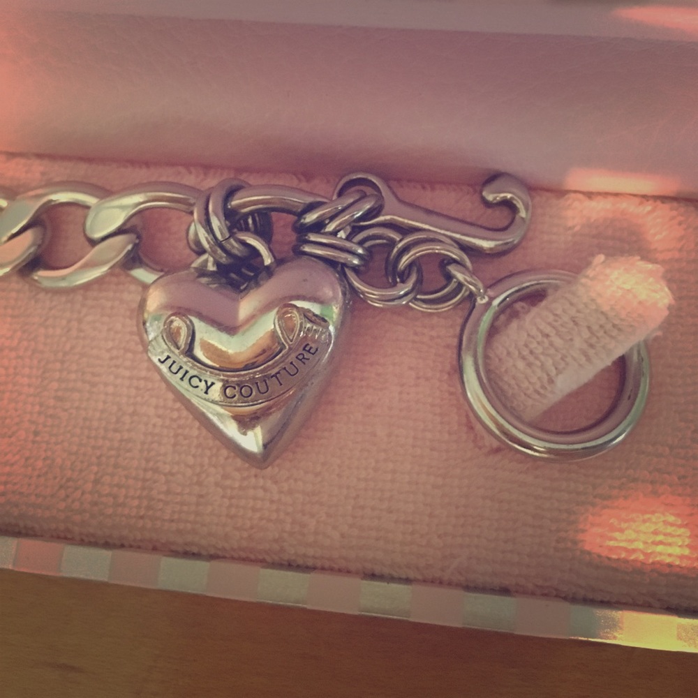 Juicy couture silver bracket