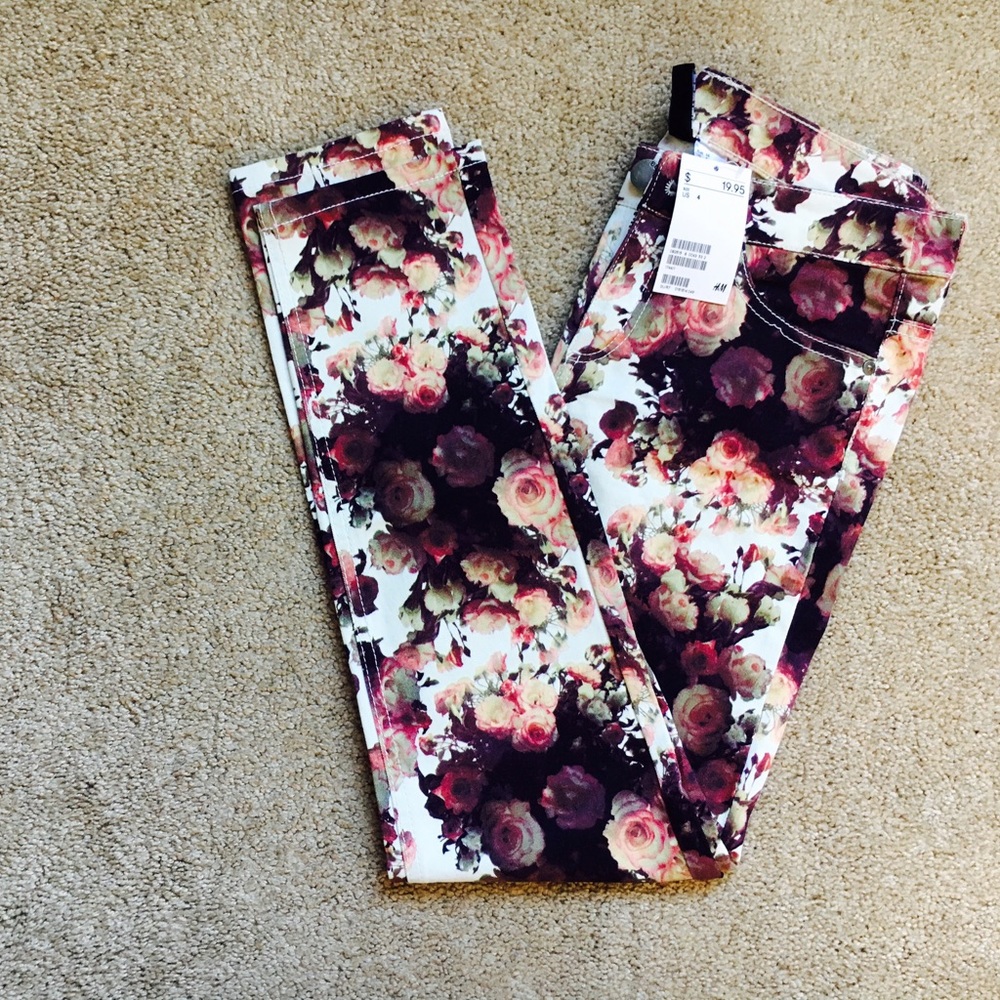 Floral Jeggings