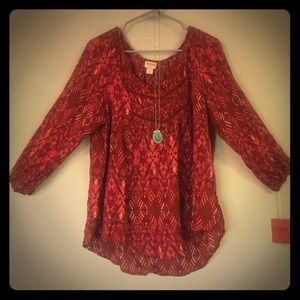 BOHO CHIC TUNIC: L