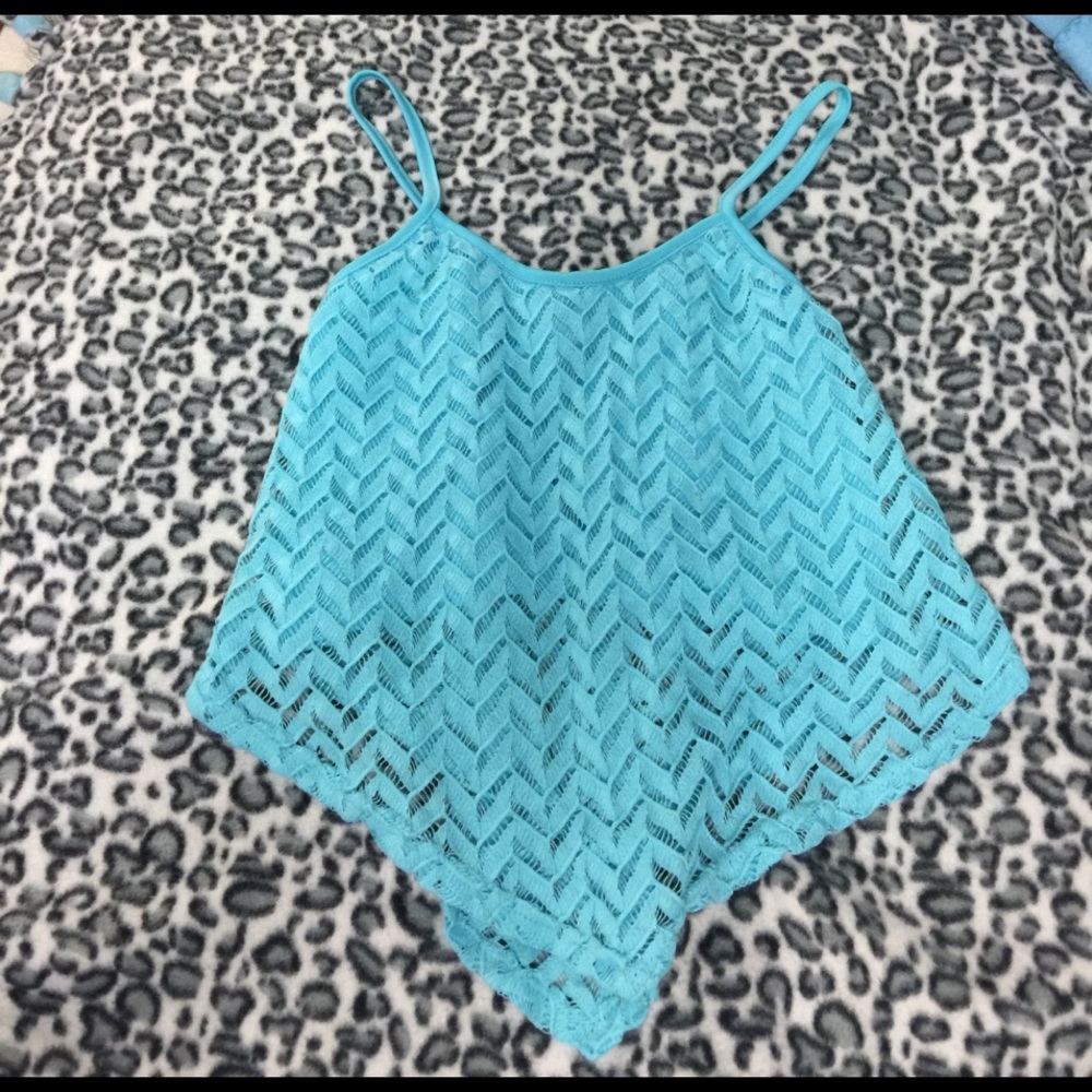 Lace crop top