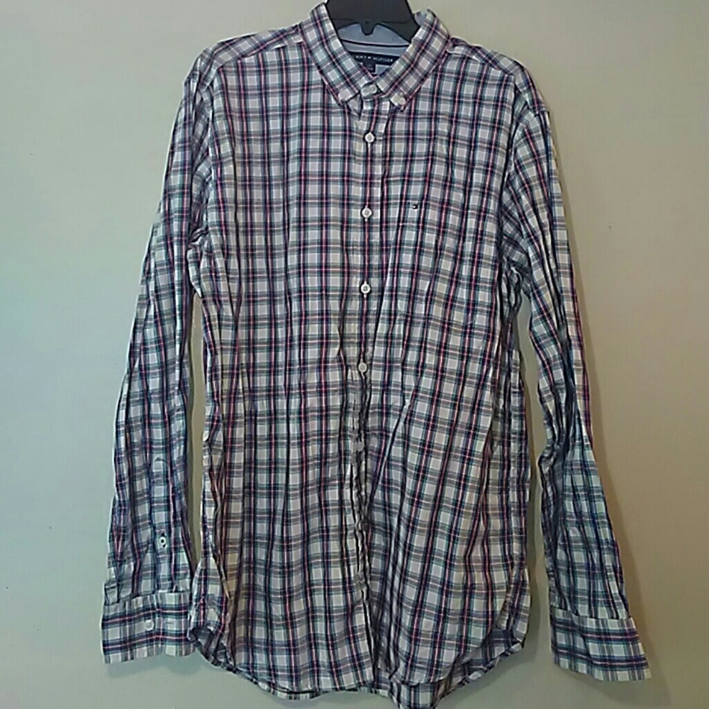 Mens tommy Hilfiger button down