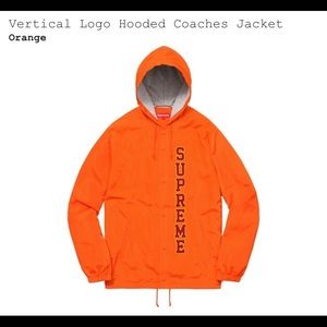 Supreme Vertical Logo Hoodie