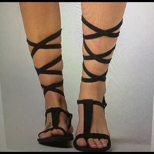 Free People Dahlia Lace Up Women's Sandals