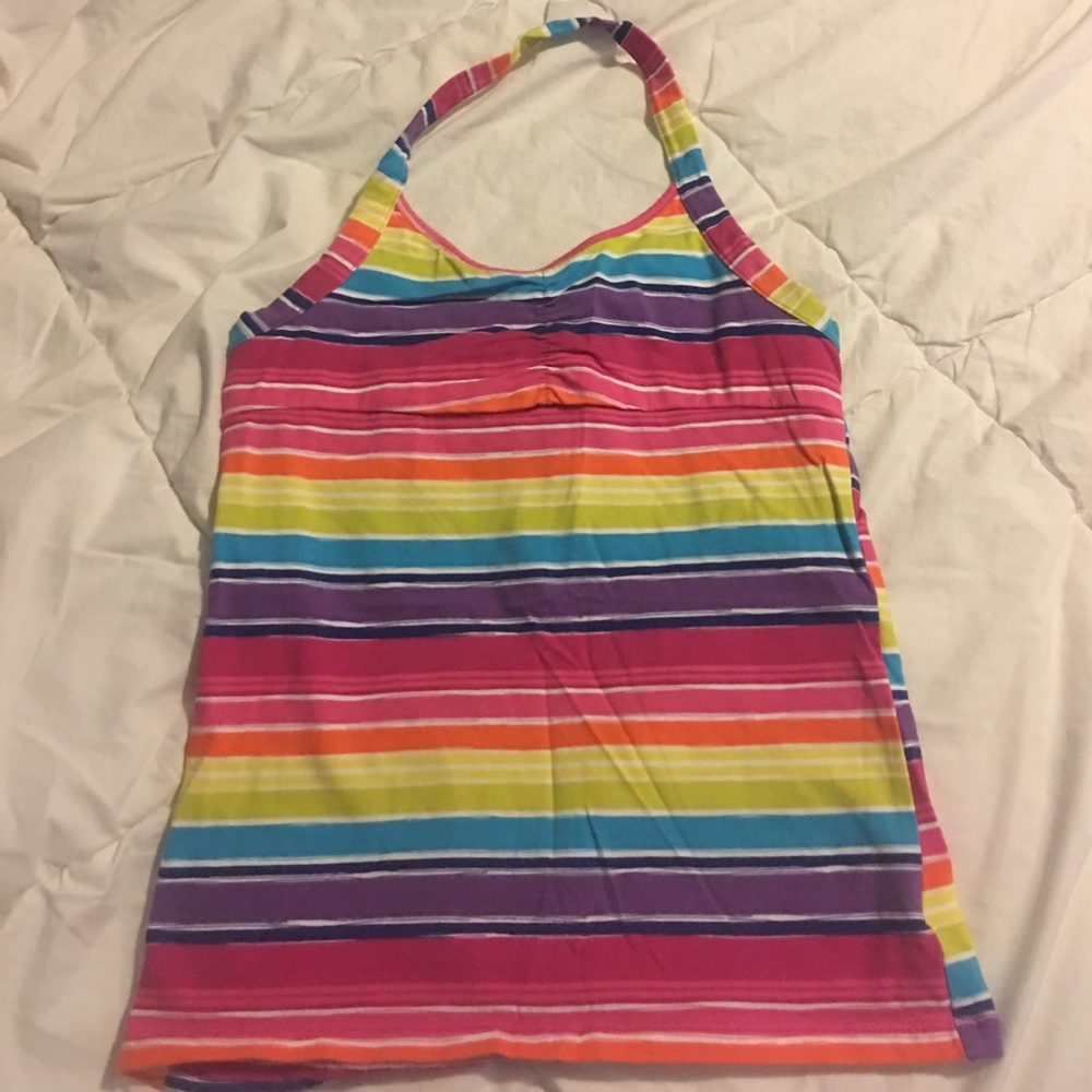 Girls 10 Children's Place multi color halter top