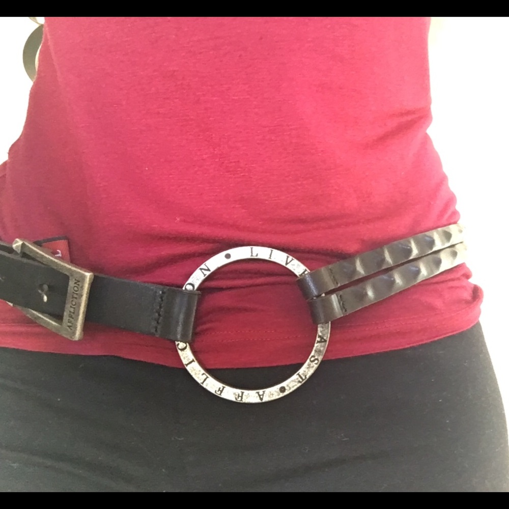 Affliction Live Fast belt/ brand new