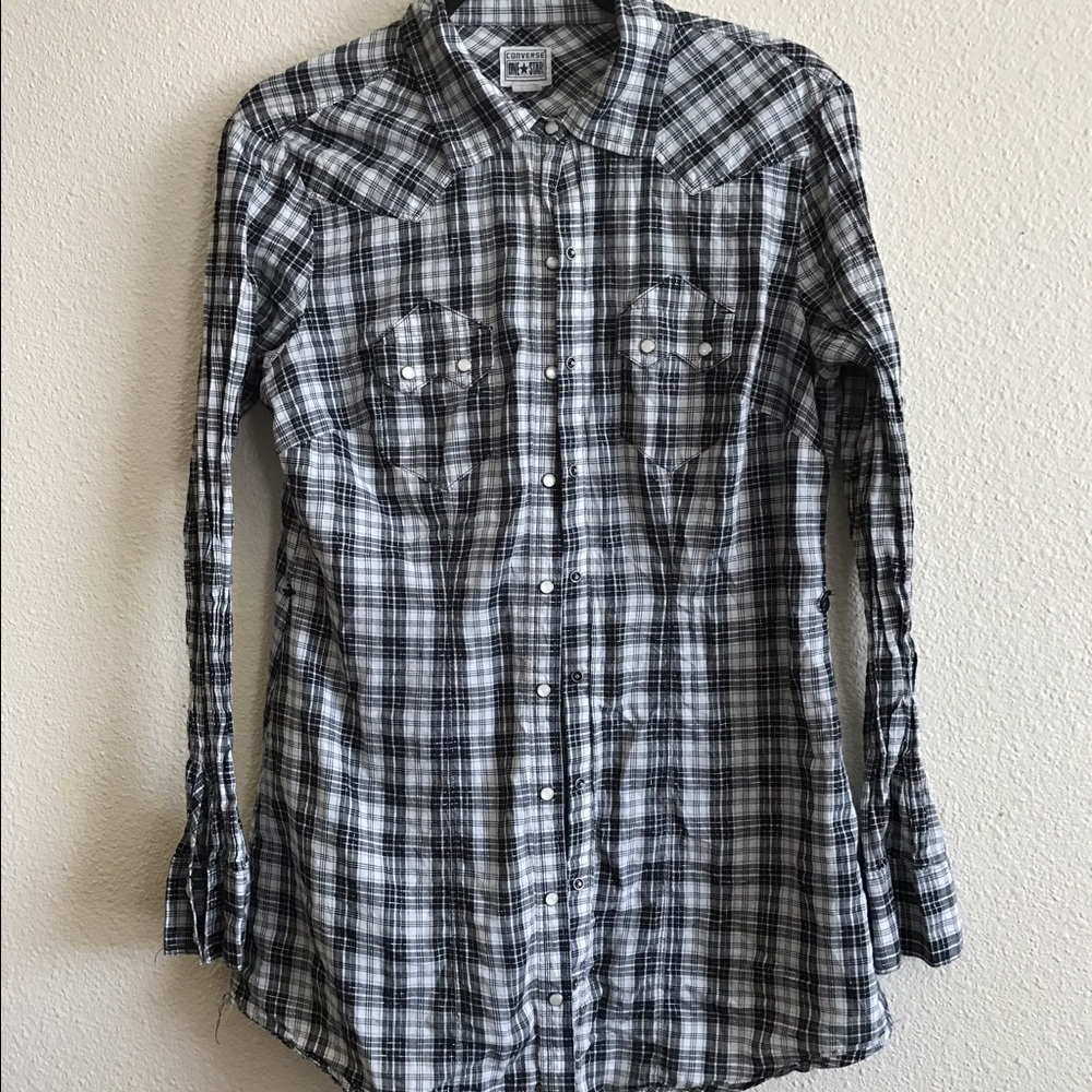 Converse Flannel 🖤