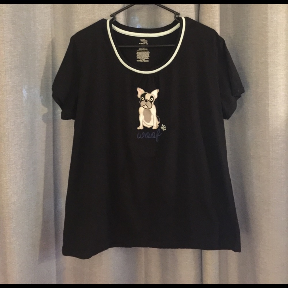 Cute pug shirt.