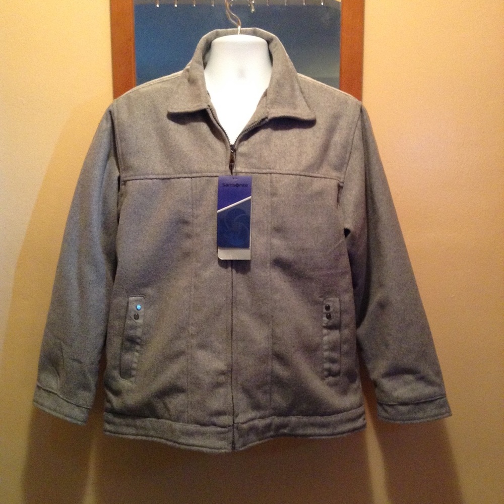 Samsonite Mens Coat Grey Large