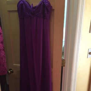 BCBG Strapless Gown