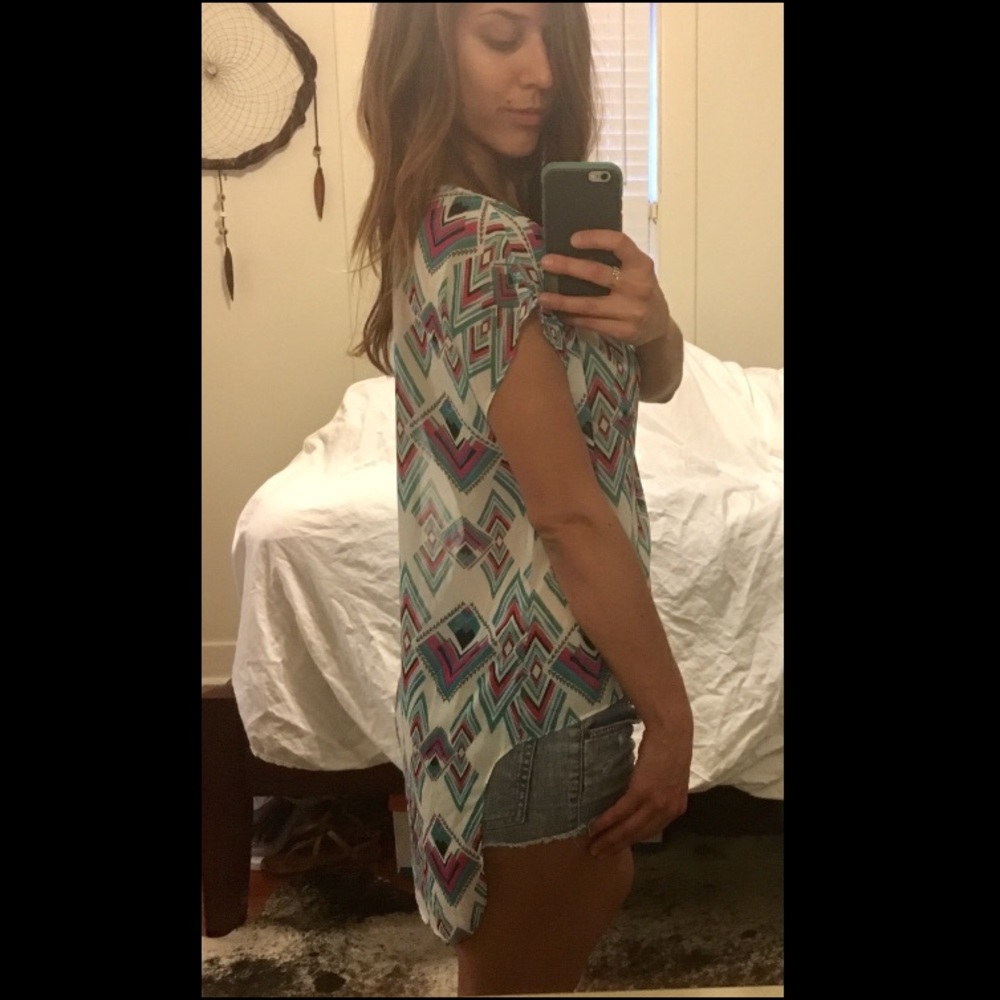 LF / Aaron Ashe sheer top