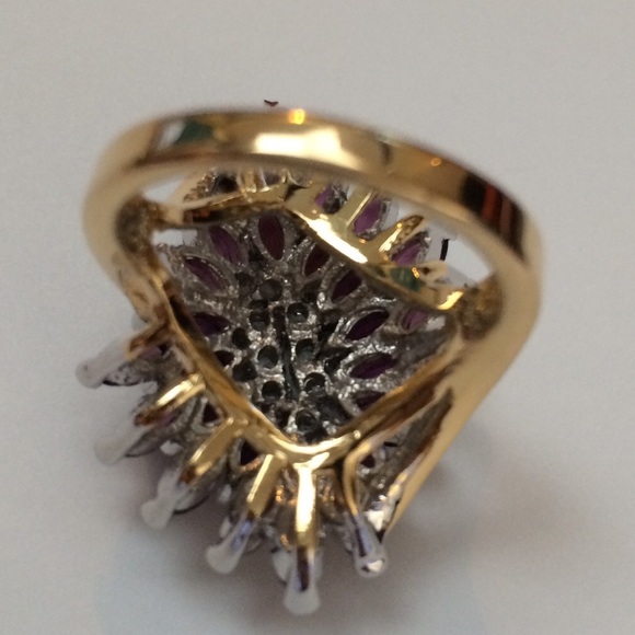Stunning statement ring. Purple amethyst? - Picture 8 of 8